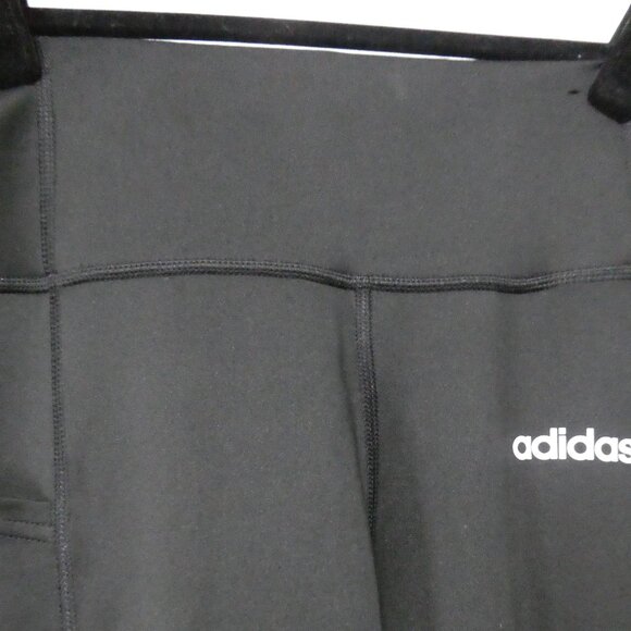 ADIDAS - Climalite | small | Black Three Stripe Legging With Pocket - Picture 4 of 16